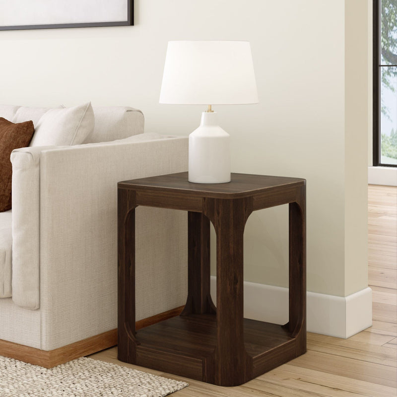 Forma Square Side Table - 20" Side Table Plank+Beam Walnut 