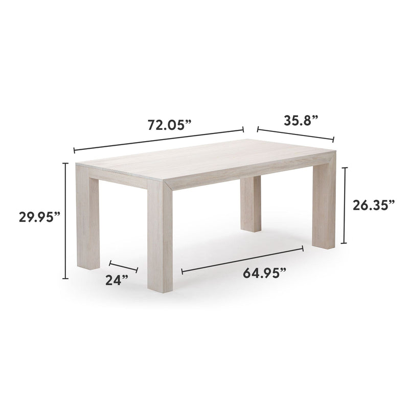Modern Dining Table - 72" Dining Table Plank+Beam 