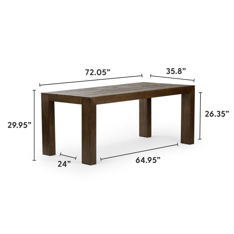 Modern Dining Table - 72" Dining Table Plank+Beam 