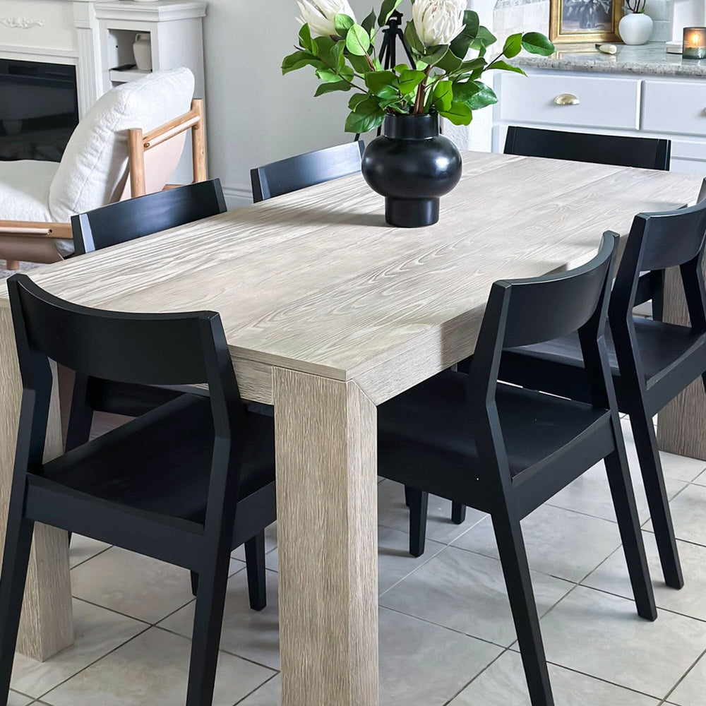 Modern Solid Wood Dining Table, 72" – Plank+Beam