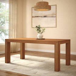 Modern Dining Table - 72" Dining Table Plank+Beam Pecan 