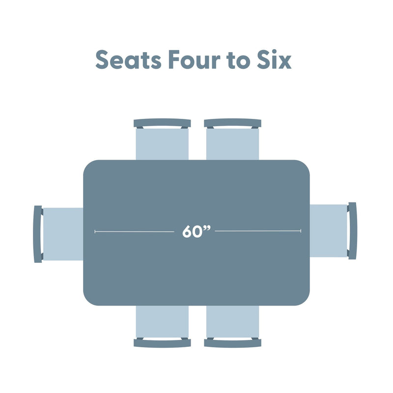 Modern Dining Table - 60" Dining Table Plank+Beam 