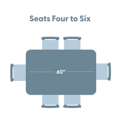 Modern Dining Table - 60" Dining Table Plank+Beam 