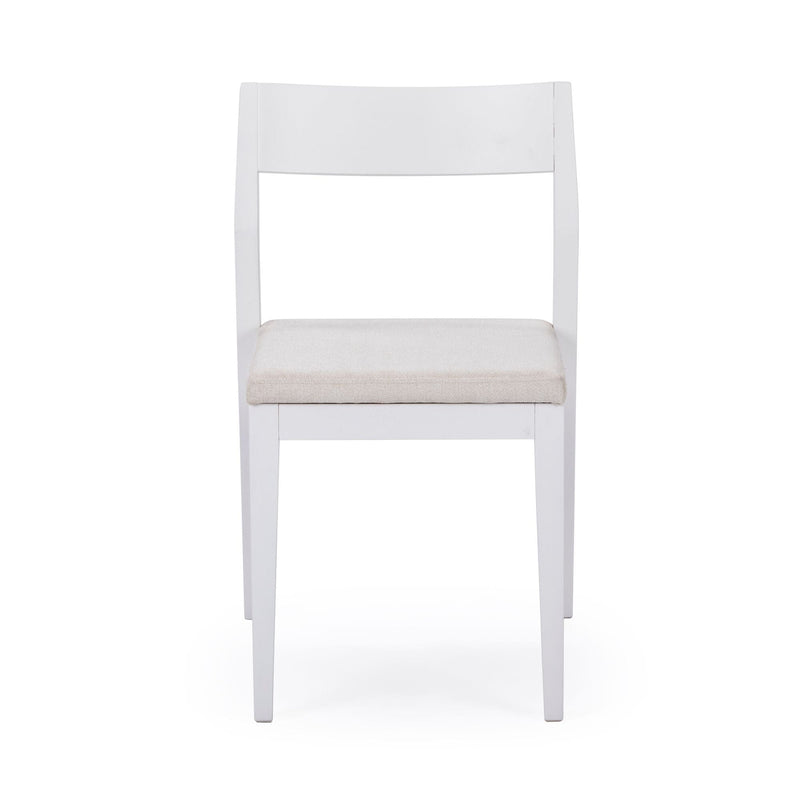 Solid Wood Upholstered Dining Chair Dining Chair Plank+Beam 
