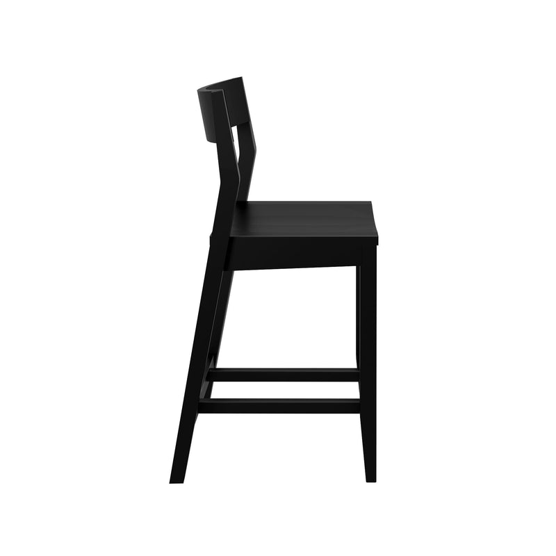 Solid Wood Counter Chair -24" Counter Chair Plank+Beam 