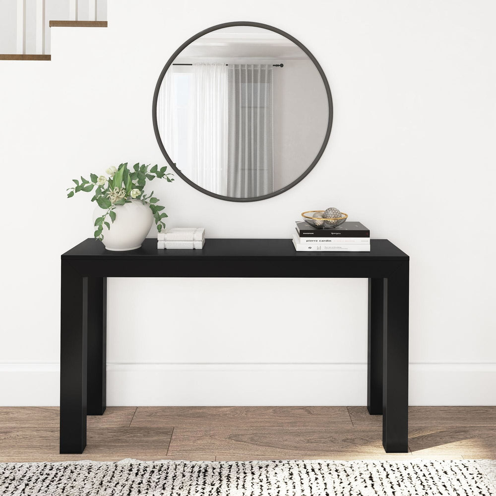 2700402000-170 : Console Table Modern Console Table (56in / 1420mm), Black