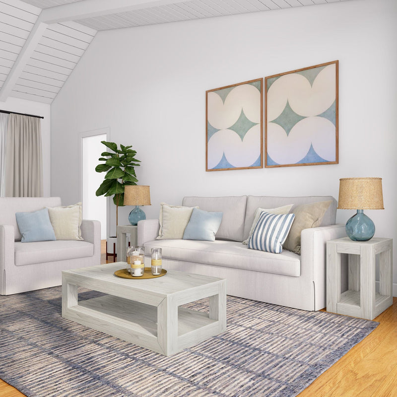 Modern Coffee Table with Shelf - 40" Coffee Table Plank+Beam 