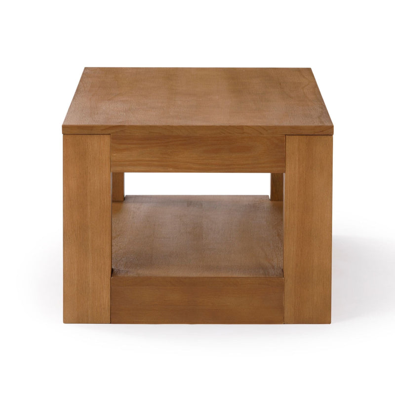 Modern Coffee Table with Shelf - 48" Coffee Table Plank+Beam 