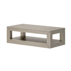 Modern Rectangular Coffee Table with Shelf - 48" Coffee Table Plank+Beam 