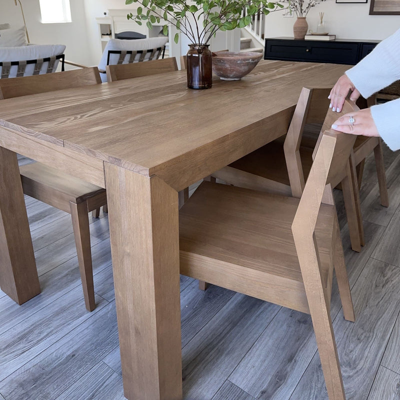Solid Wood Dining Chair (Set of 2) Dining Chair Plank+Beam 