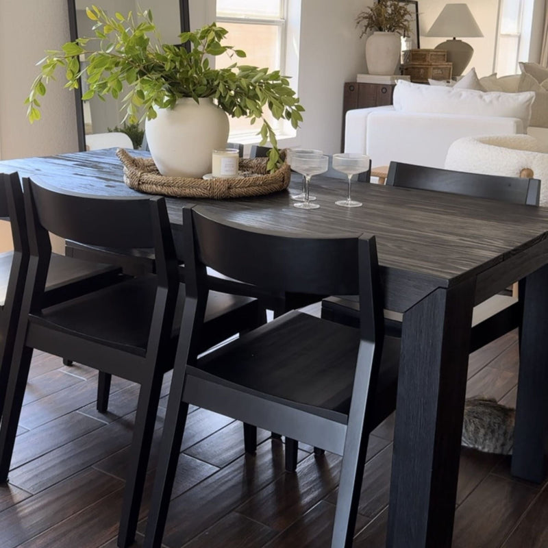 Solid Wood Dining Chair (Set of 2) Dining Chair Plank+Beam 