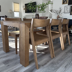 Solid Wood Dining Chair (Set of 4) Dining Chair Plank+Beam 