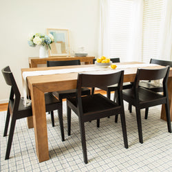 Solid Wood Dining Chair (Set of 4) Dining Chair Plank+Beam 