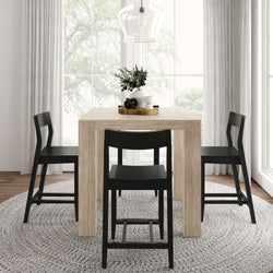 Counter Height Dining Set With 4 Chairs Dining Set Plank+Beam 