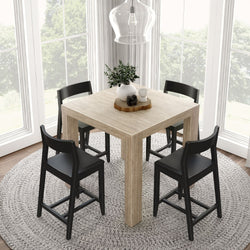Counter Height Dining Set With 4 Chairs Dining Set Plank+Beam 