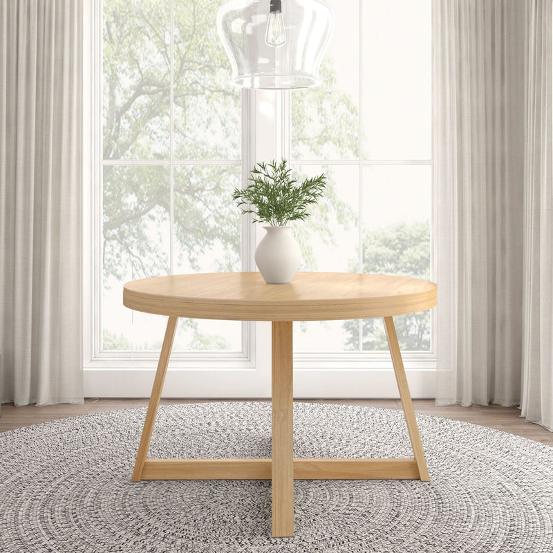 Classic Round Dining Table - 47" Dining Table Plank+Beam 