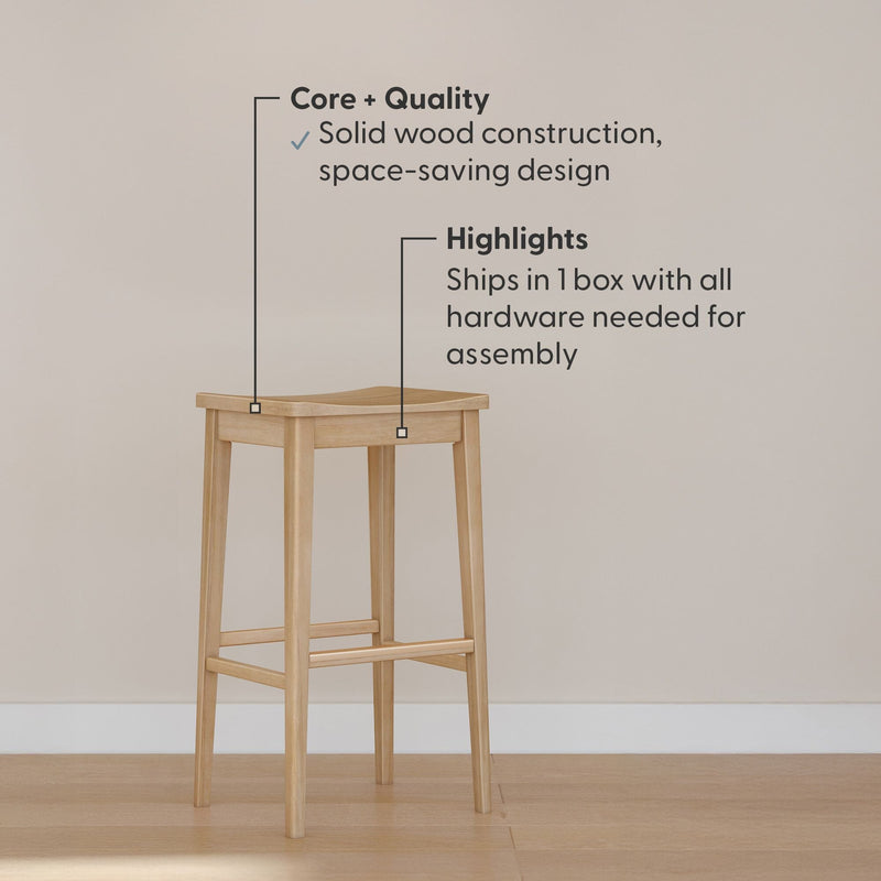Smythe Bar Stool - 30" Bar Chair Plank+Beam 