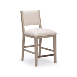 2800334000-412 : Counter Chair Sereno Stool Counter Height (24in), Antique White/Ivory Cushion