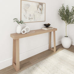 Classic Console Table - 56" Console Table Plank+Beam Blonde 