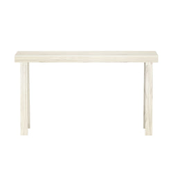 2800402000-153 : Console Table Classic Console Table (56in / 1420mm), White Sand Wirebrush