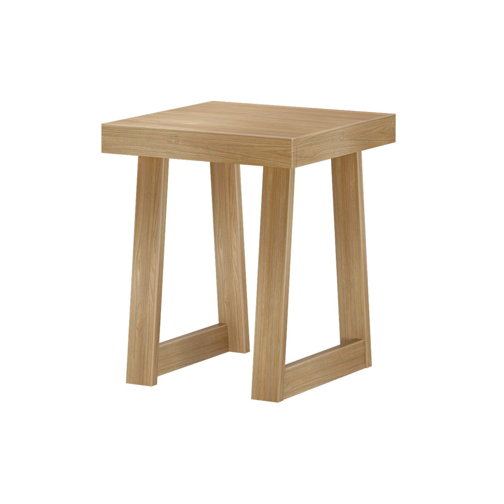 Square Rounded Side Table Farmhouse Square Side Table, 20