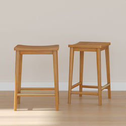 2820327000-007 : Counter Chair Smythe Stool Counter Height, (24in) - 2 pack, Pecan