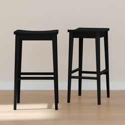 2820328000-170 : Bar Chair Smythe Stool Bar Height (30in) - 2 pack, Black