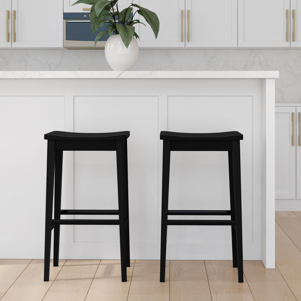 2820328000-170 : Bar Chair Smythe Stool Bar Height (30in) - 2 pack, Black