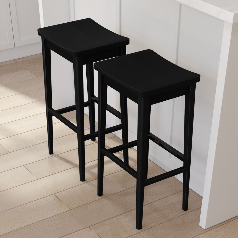 2820328000-170 : Bar Chair Smythe Stool Bar Height (30in) - 2 pack, Black