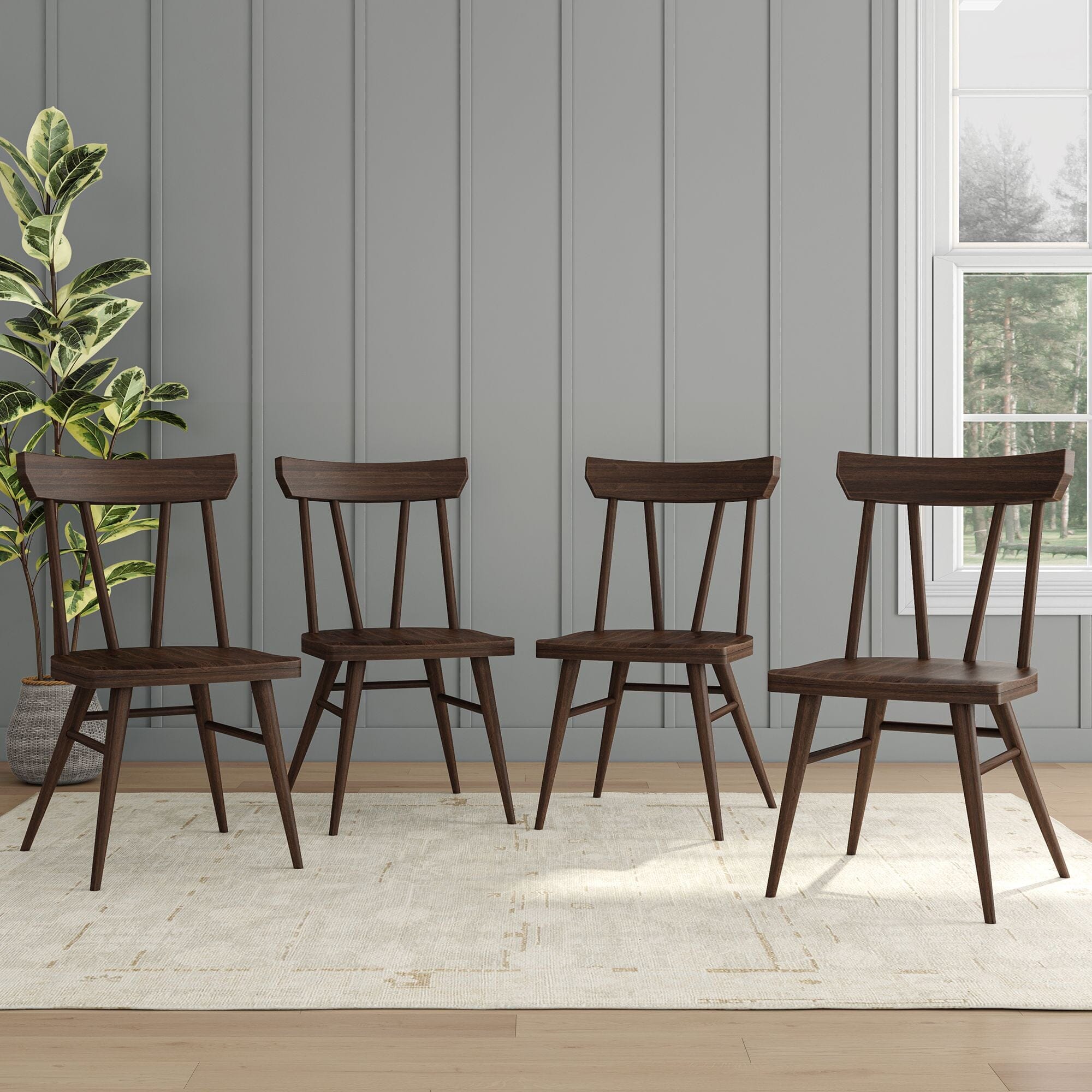 Windsor Dining Chair, Set of 4 – Plank+Beam