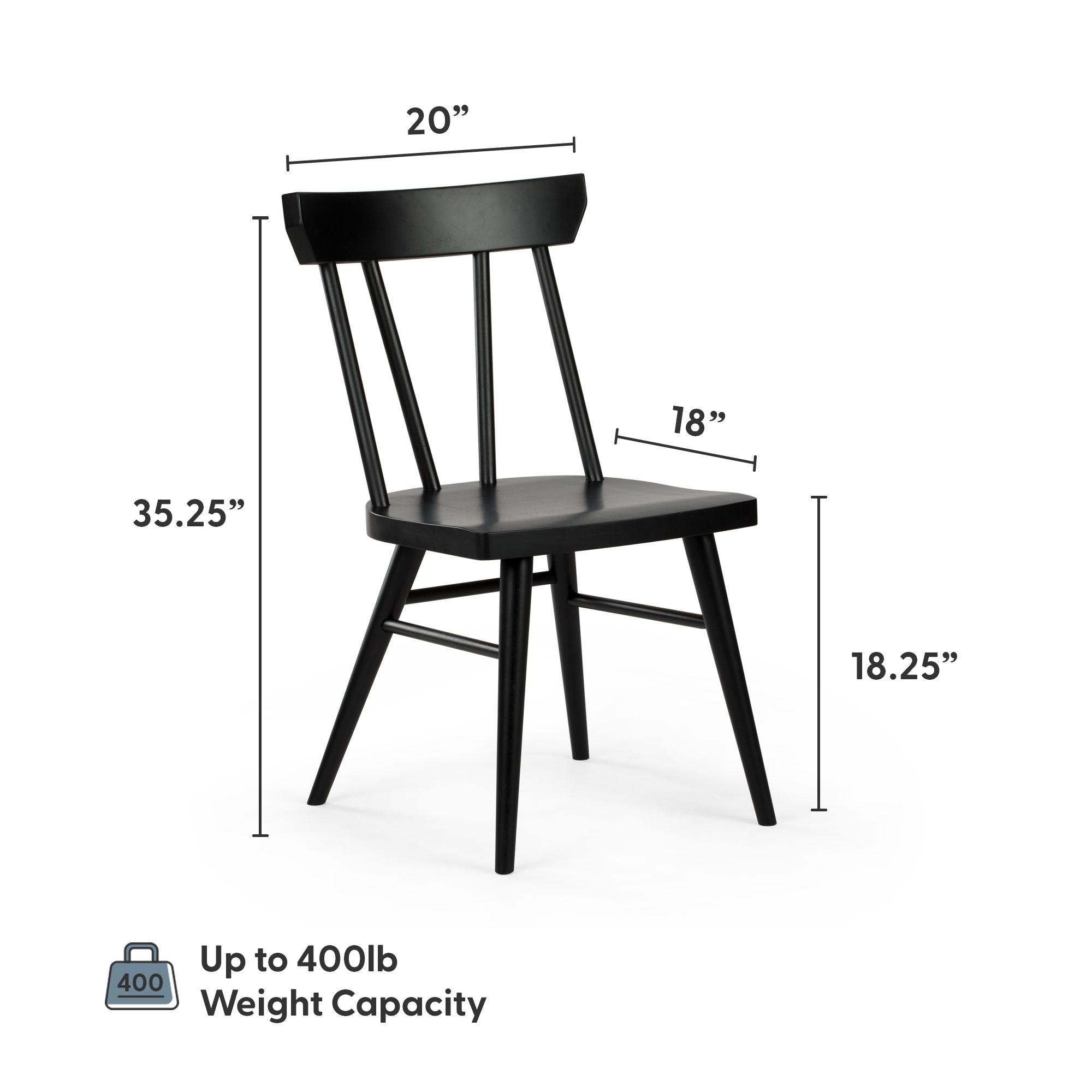Windsor Dining Chair, Set of 4 – Plank+Beam