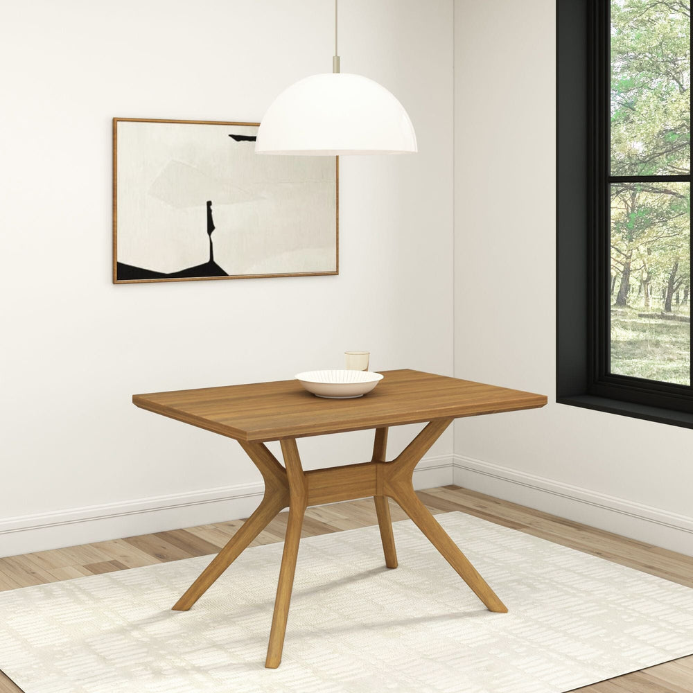 Verso Kitchen Table - 48" Dining Table Plank+Beam Pecan 