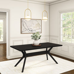 Verso Dining Table - 72" Dining Table Plank+Beam Black 