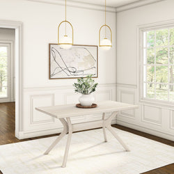 Verso Dining Table - 60" Dining Table Plank+Beam White Sand 