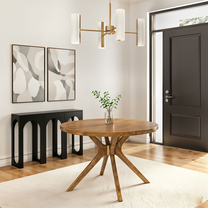 Verso Round Dining Table - 47" Dining Table Plank+Beam 