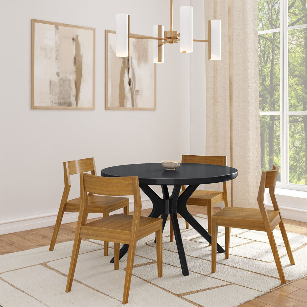 Verso Round Dining Table - 47" Dining Table Plank+Beam 