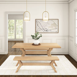 Verso Dining Bench - 60" Dining Bench Plank+Beam 