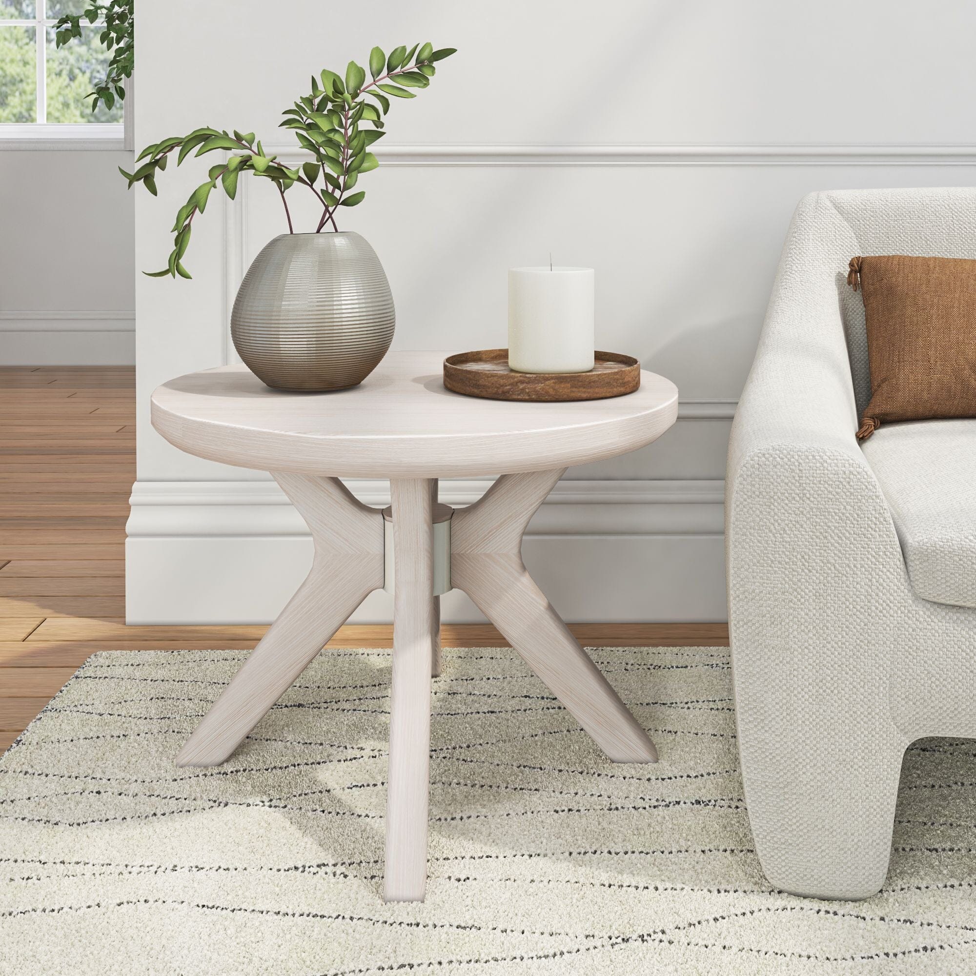 Verso Round Coffee Table, 24