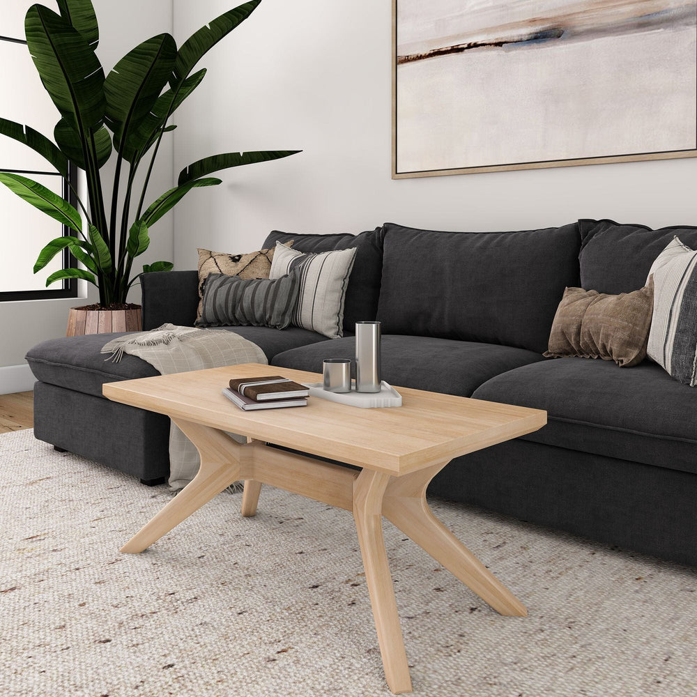 Verso Coffee Table - 40" Coffee Table Plank+Beam Blonde 