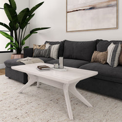 Verso Coffee Table - 48" Coffee Table Plank+Beam White Sand 