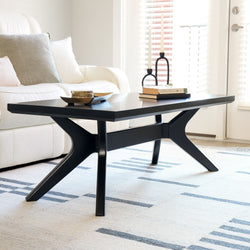 Verso Coffee Table - 48" Coffee Table Plank+Beam Black 