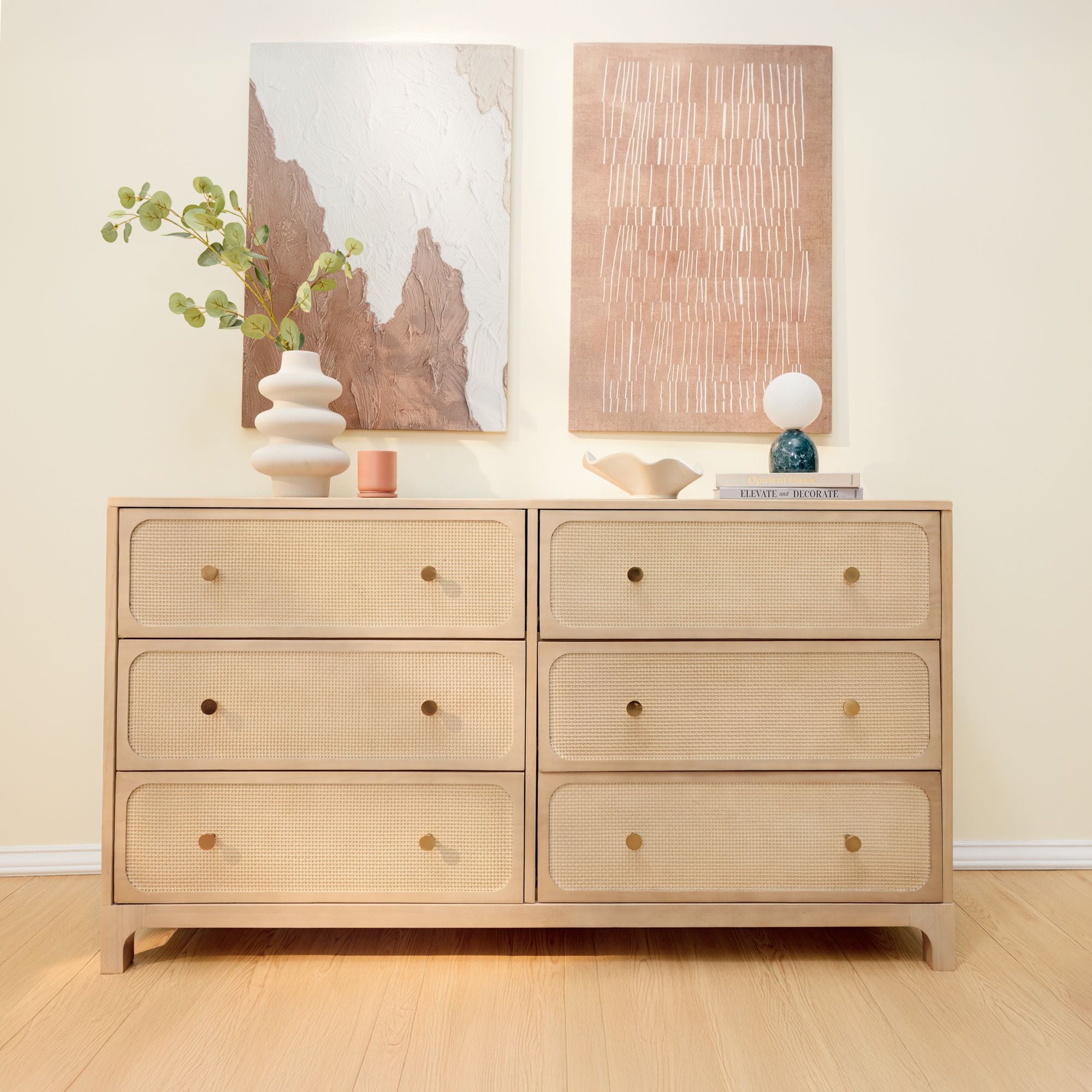 Elio Rattan 6 Drawer Dresser – Plank+Beam