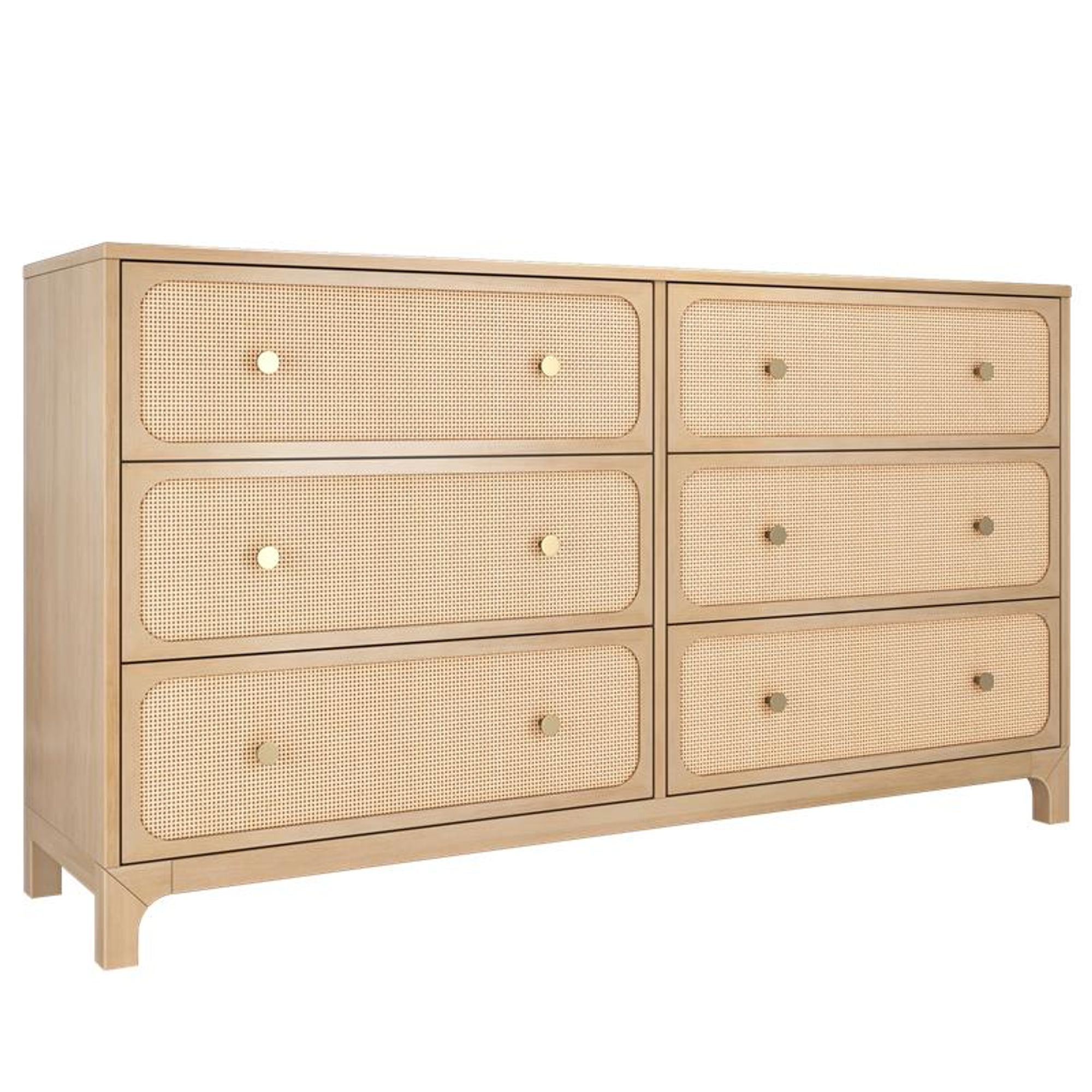 Elio Rattan 6 Drawer Dresser – Plank+Beam