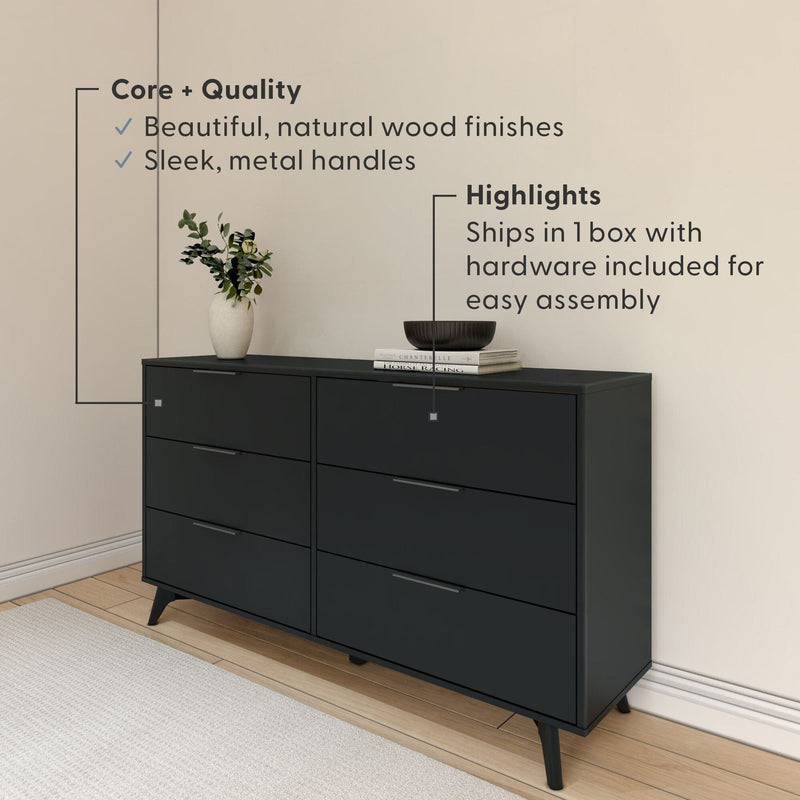Haven 6-Drawer Dresser Dresser Plank+Beam 