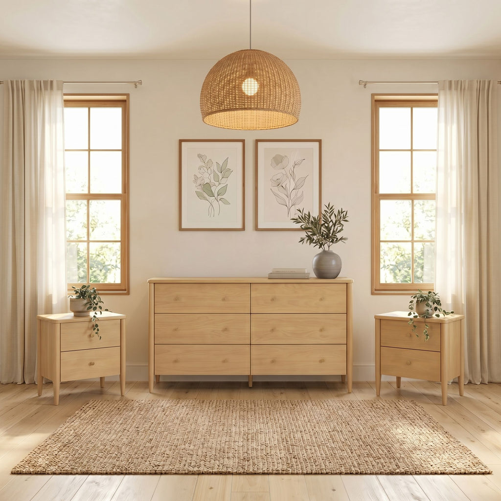 Harbor Dresser + Nightstands Set