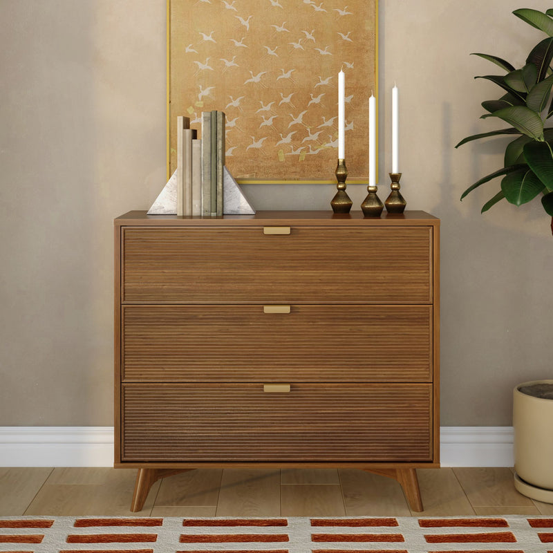 3 drawer wood dresser Olivia Dresser