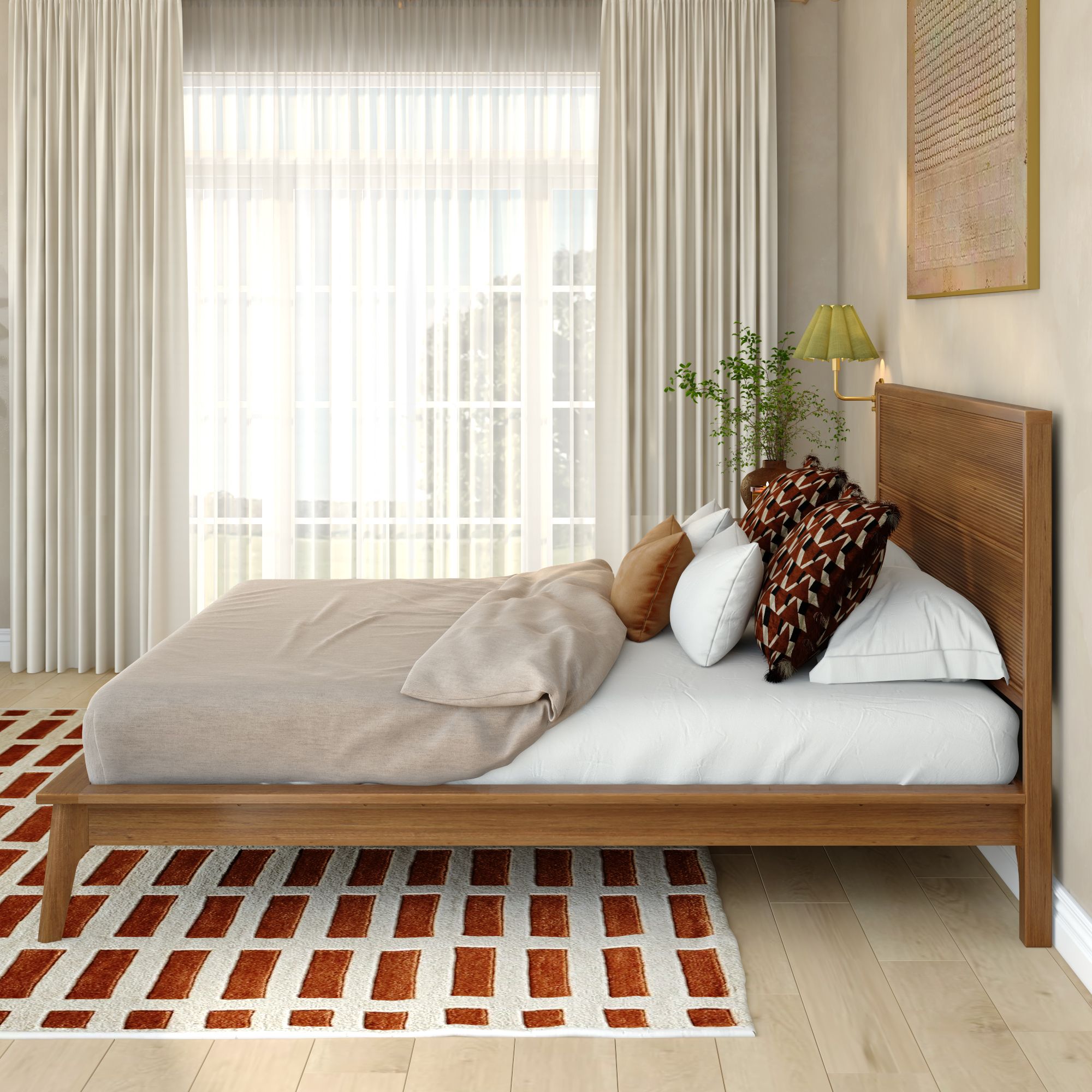 Plank+Beam Linea Bed - Thumbnail 5