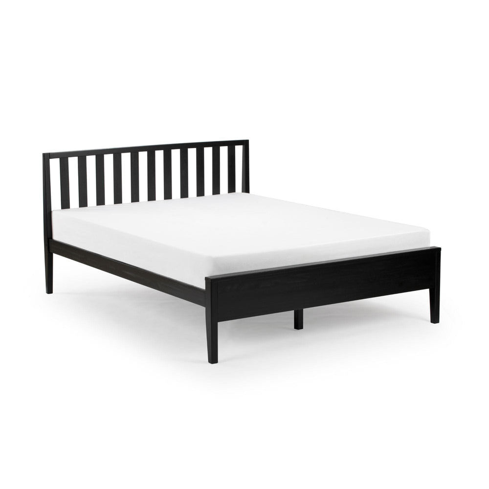 Modern Queen Bed with Slatted Headboard Single Beds Plank+Beam 
