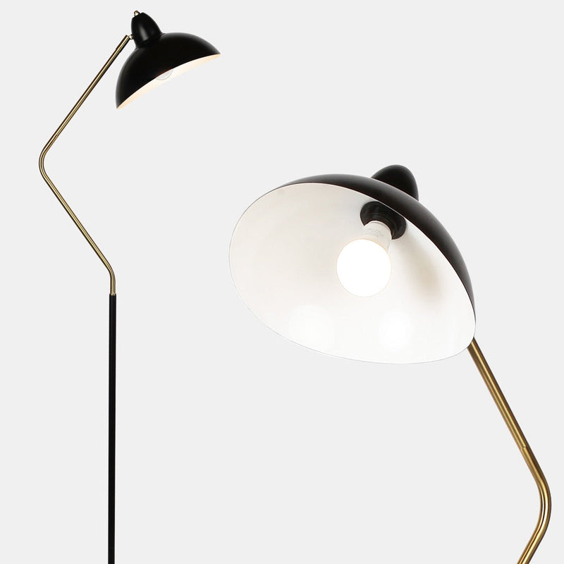 Swoop LED  Floor Lamp Black 