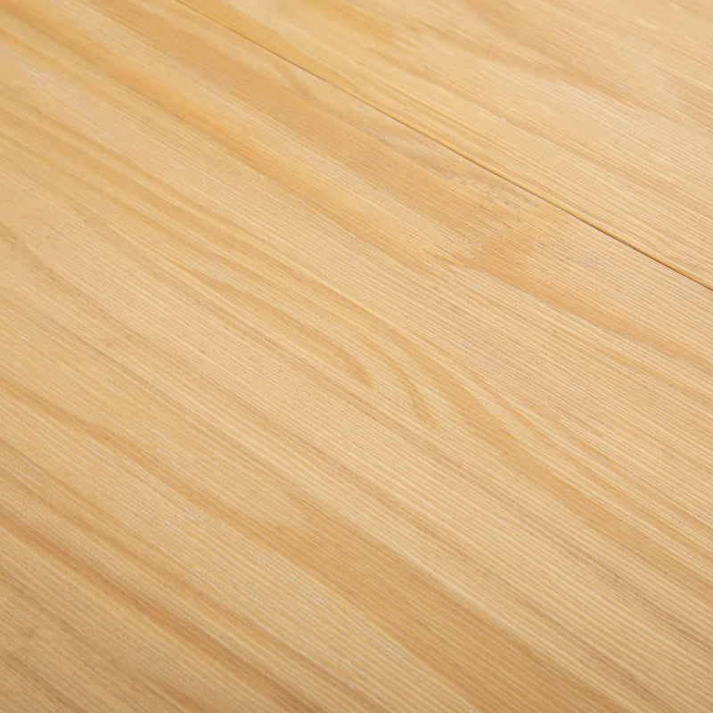 Light natural wood texture background for interior design or flooring projects.